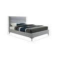 thumbnail image 3 of Meridian Furniture Hunter Grey Linen Full Bed, 3 of 10