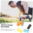 thumbnail image 4 of HUGFEGWE 6pcs Watch with Bezel Watch Strap Circles Bracket Holder Straps Watchband Keeper Rings Watch Band Ring CA919-75154, 4 of 9
