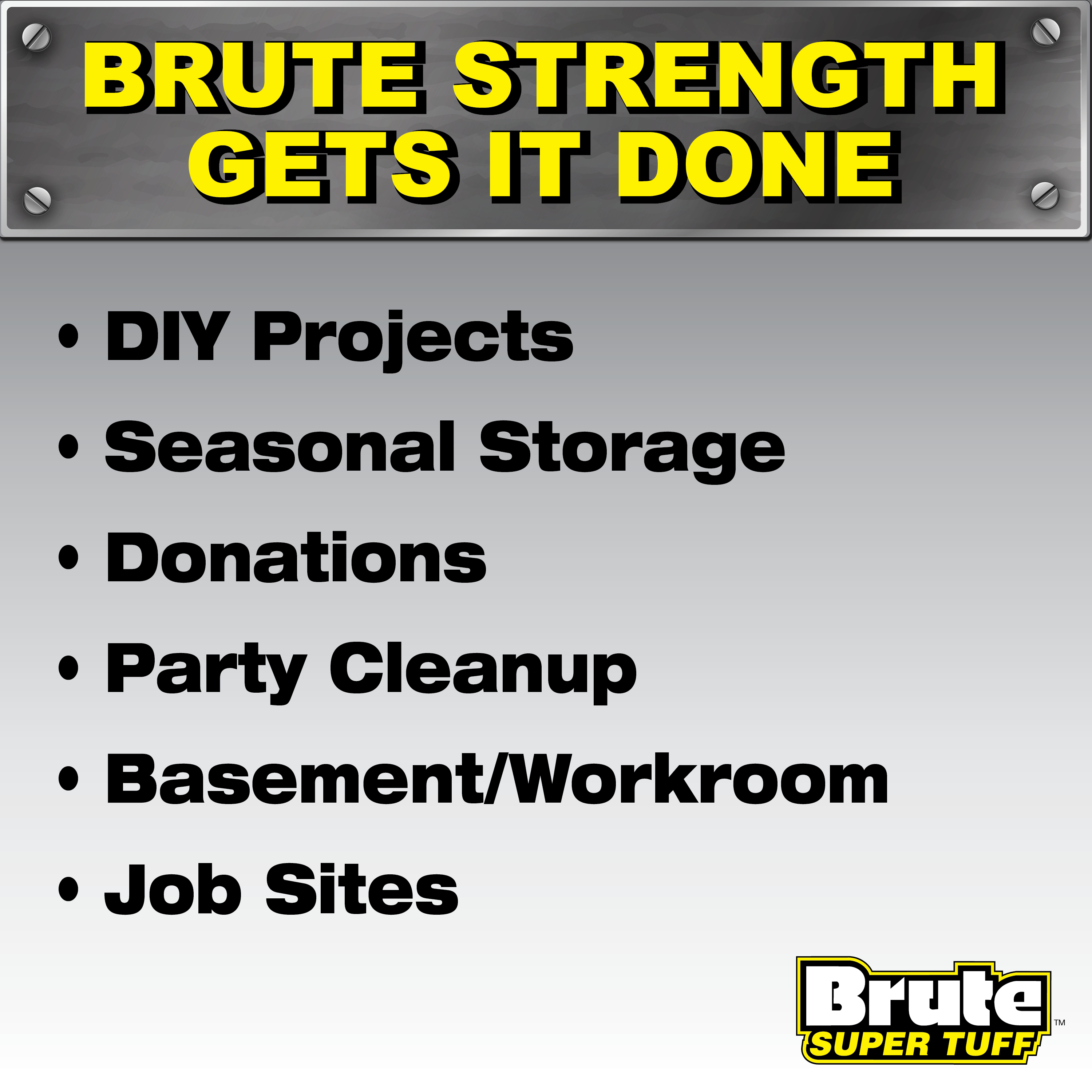 Brute Super Tuff Contractor Bags, 55 Gallon, 20 Count photo 7