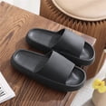 thumbnail image 6 of Pillow Slippers for Women and Men  House Slides Shower Sandals  Comfy  Cushioned Thick Sole Slides Non-Slip Bathroom Shower Sandals Soft Thick Sole Indoor and Outdoor Slides, 6 of 9
