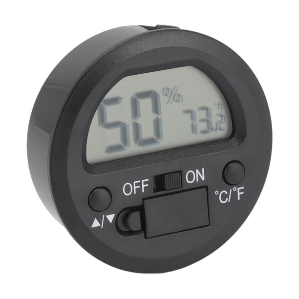 Medidor electrónico de temperatura y humedad, termómetro integrado portátil, termómetro electrónico diseñado para el futuro