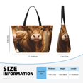 thumbnail image 4 of Disketp Adorable Calf Butterflies Champagne Bolsa de Playa de Gran Capacidad, Bolso Impermeable y a Prueba de Arena para Mujer, Ideal para Playa, Piscina y Natación, 4 of 7