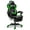 Green, variant on PULUOMIS Gaming Chair with Footrest Ergonomic Office Chair with Arms for Adults Kids, Blue