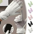 thumbnail image 1 of Guantes de ciclismo táctiles, impermeables, resistentes al viento, con forro polar, ideales para JASKFLY, 1 of 9