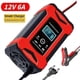 thumbnail image 2 of 12V 6A Car Motorcycle Battery Charger 110V 220V Full Automatic Intelligent Pulse Repair Fast Charging for Wet Dry Lead Acid Battery Repair with LCD, 2 of 5
