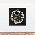 thumbnail image 4 of Creative Products Our Nest Cotton Wreath 36x36 Canvas Wall Art, 4 of 5