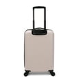 Protege 20 inch Unisex Hard Side Carryon Spinner Luggage, Matte Pink