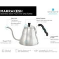 thumbnail image 2 of GROSCHE - Marrakesh Goosneck Kettle Stovetop - Stainless Steel Pour Over Coffee Kettle Stovetop - Tea Kettle - Stovetop Gooseneck Kettle - Coffee & Tea Kettle - Home Essentials (34 fl. oz), 2 of 5