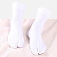 thumbnail image 3 of Men Women Flops Toe Socks Striped Tabi Socks, 3 of 8