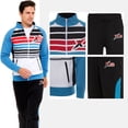 thumbnail image 4 of Notus Men’s Track Suits Set 2 Piece sweatsuits 2-piece set Jogger suit for men jogging suits for men 2 piece Sweatpants Sweat Suits Collar fleece tracksuit Multi Colors Turquoise XXL, 4 of 7