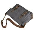 thumbnail image 2 of Miulika Camera Bag Canvas Compact Fashion Photography Small Bag for Woman Man Travel Dark Grey, 2 of 9