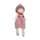 thumbnail image 3 of Colgante de muñeca navideña, figura artística navideña para colgar, decoración navideña. Rosa, 3 of 9