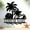 07 Palm Trees, variant on AOLOA Personalized Beach Metal Signs, Custom Palm Trees Metal Name Sign, Custom Signs Outdoor Metal, Outdoor Metal Family Name Sign, Custom Cabin Sign, Beach House Decor, Coastal Wall Decor(10inches)