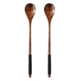 thumbnail image 2 of 10 Piezas Cucharas de Madera Cucharas de Cocina Cucharas de Miel Cucharas de Arroz Cuchara Mezcladora Cucharadita de Madera para Café Té Mermelada Sales de Baño, 2 of 5