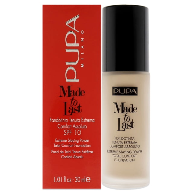 Base de maquillaje Pupa Milano Made to Last Extreme Staying Power SPF 10 030 Beige natural 1.01 oz
