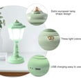 thumbnail image 4 of ABCISI Mini Cute Desk lamp Vintage, LED Desk Lamp Dimmable Table Lamp Reading Lamp with USB Charging Port, Sensitive Control, Eye-Caring Office Lamp,Very Beautiful Decorative Desk lamp (Green), 4 of 7