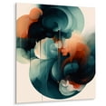 thumbnail image 2 of Designart "Artwork Combining Abstract Shapes and Lines IV" Abstract Metal Art Print, 2 of 5