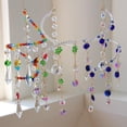 thumbnail image 5 of Spiral Sun Catcher Crystal Wind Chime Sunlight Refraction Colorful Prism Hanging Decor For Window Balcony Garden Indoor Outdoor, 5 of 9