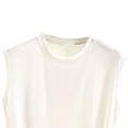 thumbnail image 4 of Levmjia Womens Tank Tops Modal Fashion Sleeveless Round Neck Casual Shirts Comfortable Fabric Solid Color Regular Fit Spring Summer, 4 of 5