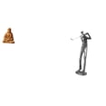 thumbnail image 1 of Estatua De Resina Del Sagrado Corazón De Jesús Jugando Al Golf, Figura Coleccionable, Escultura De Jugador Para Pasillo, Dormitorio, Oficina, Escritorio, Chimenea, Estante Para Amantes Del Golf, 1 of 8