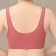 thumbnail image 4 of LLYWEY Cute Sports Bras for Women Discounts Sport Bras Women High Support Ladies T-Shirt Bra Style-1178 Women Double Support Bra Feature Adult Female Training Sports Bras Red 36B, 4 of 4