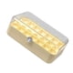 thumbnail image 1 of Organizador multicapa de PET PP PE para aretes, collares y anillos, vitrina con interior en color crema y tapa transparente para joyas, 1 of 8