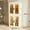 Style 4, variante sur Armoire Pliable Simple Garde-Robe Portable Placard Vêtements Cabinet Chambre Nursery Armoire Installation Rapide Sans Outils Commode Rangement Cabinet