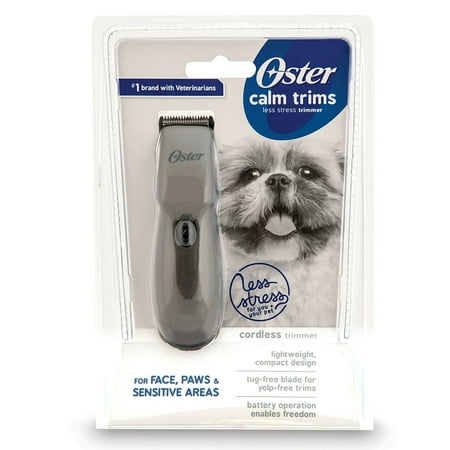 Oster Cordless Pet Hair Trimmer for Face, Paws and Sensitive Areas