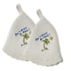 thumbnail image 1 of 2x Gorros de Sombrero de Sauna Hechos de Fieltro de Lana 33x 30x 1 Cm para La de Sauna Rusa Banja N.  degree 5, 1 of 6