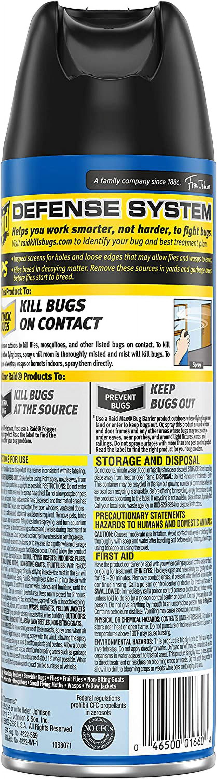 Raid Flying Insect Killer, 15 OZ (Pack - 12)