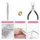 thumbnail image 4 of Cadenas para hacer joyas con 40 cierres de langosta y 960 anillos abiertos, 4 of 4