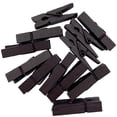 thumbnail image 2 of Toystoory 100 unids/bolsa 35mm clavijas de artesanías papel para teléfono Clips para fotos Scrapbooking fiesta Peg Oficina artesanía Clip Marron oscuro, 2 of 6