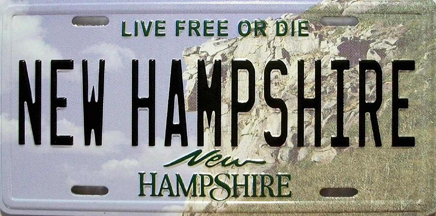 Neu Hampshire USA License Plate Fridge Magnet Souvenir Magnet Kühlschrank 