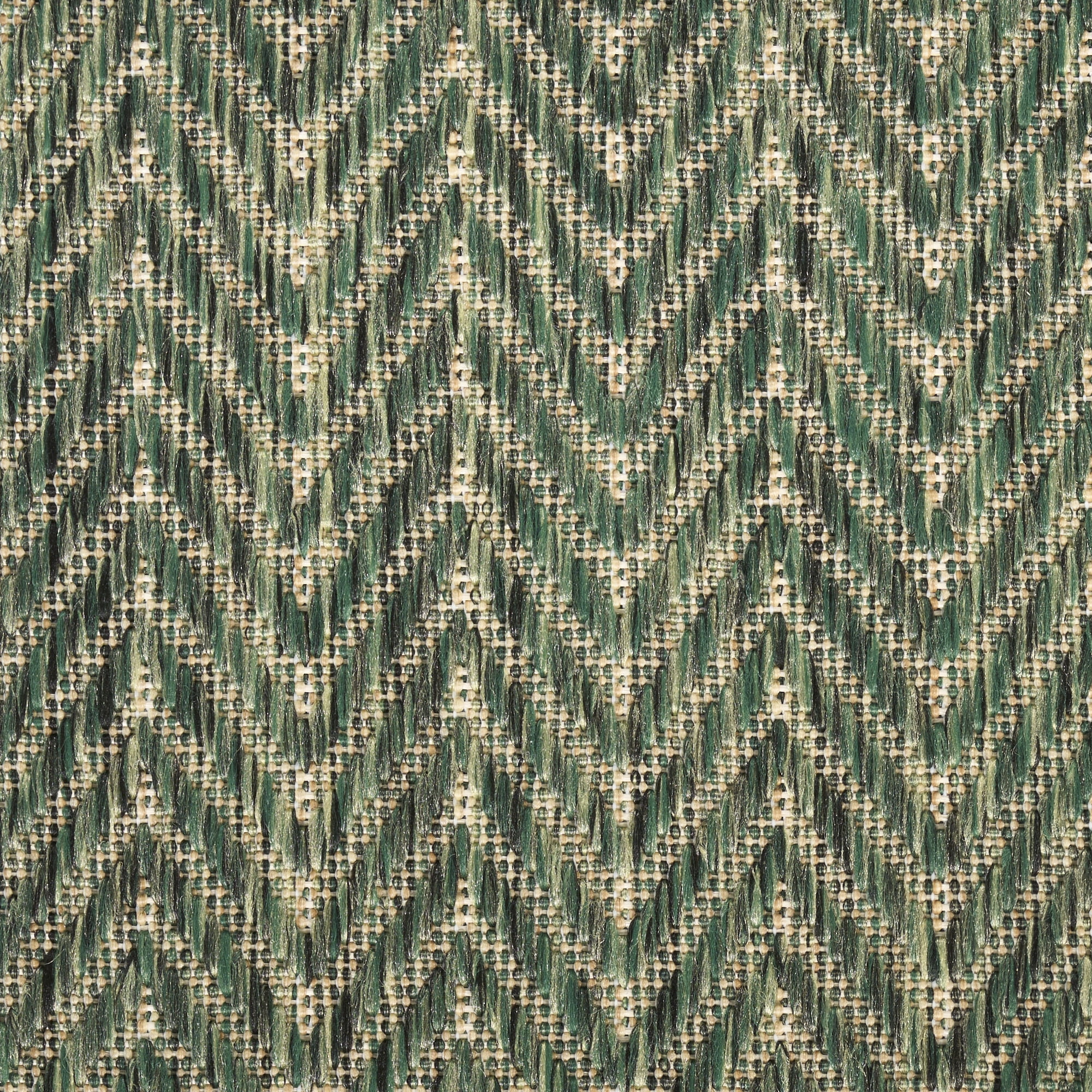 Nourison Horizon Indoor/Outdoor 8' x Round Green Modern Rug