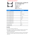 thumbnail image 2 of Rear Sway Bar Link Kit - Compatible with 2011 - 2015 Dodge Durango 2012 2013 2014, 2 of 2