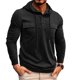 thumbnail image 1 of pstuiky Camisas para hombre de manga larga, Sudadera con capucha para hombre, con botones sólidos, para entrenamiento, con múltiples bolsillos, para deportes al aire libre Tops de hombre xl, 1 of 7
