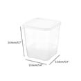 thumbnail image 2 of Renjiang Extra Large Food Storage Containers with Airtight Lids, Set Of 10 Storage Space for Flour Sugar Rice Baking Supplypantry Storage, 2 of 8
