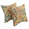 thumbnail image 2 of Blazing Needles 9910-S2-OD-157 17 in. Square Polyester Outdoor Throw Pillows, Lahaye Patina - Set of 2, 2 of 5