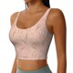thumbnail image 2 of Fotbe New Year'S Eve Party Sujetador Deportivo Largo sin Aros para Mujer con Almohadillas y Soporte Medio, Transpirable y Absorbente, Camiseta Tipo Chaleco o Tank Top-Small, 2 of 8