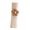 thumbnail image 2 of Seat Belt Cover Protector Seat Strap Cover for Automobile Cars Vehicles Brown Flower, 2 of 9