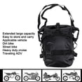 thumbnail image 4 of Motorcycle Bumper Bag, Water Resistant Large Capacity Anti Slip PVC Side Frame Crash Bar Riding Bag Saddle Bag for Dirt Bike Street Bike, 4 of 7