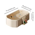 thumbnail image 2 of Large Foldable Dog Bathtub – Durable PVC Pet Bath with Stand & Drain Hole, Suitable for Large Dogs and Beagles, Easy to Clean, Portable, 2 Colors, Space-Saving Dog Bath, 2 of 3