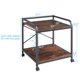 thumbnail image 3 of Soporte para impresora Fannova de 51 cm de profundidad, carrito ajustable de 2 niveles, 3 of 9