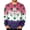 Pink, variant on St. Patrick's Day Long Sleeve Shirts for Men Fashion Letter Clover Print T-Shirt Comfy Casual Crewneck Pullover Holiday Fancy Graphic Tees Red XL