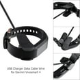 thumbnail image 1 of Clip De La Base De Carga Cable De Datos Del Cargador Usb De 1 M Para Garmin Vivosmart 4, 1 of 8