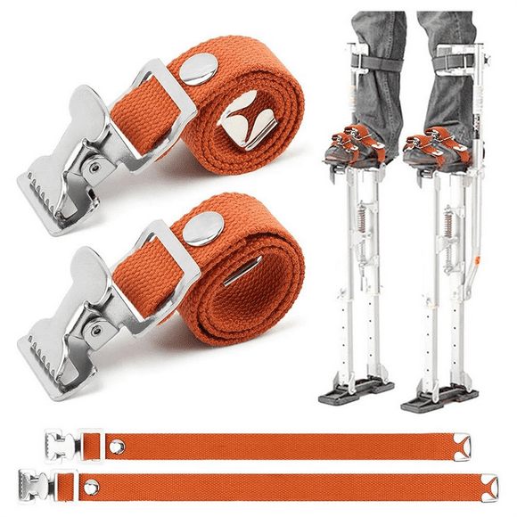 Drywall Tilt Straps,Adjustable Leg Straps Drywall Foot Straps Kit,Nylon Leg Retention Straps Replacement Part for Tilt,A
