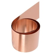 Bothyi 5xCopper Sheet 1M Metal Foil Plate for Electricity Contractors Coppersmith 0.1mm