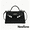 black gold, variant on NewTone Women Mini Square PU Handbag, Top Handle Flap Lock Crossbody Purse with Adjustable Strap, Multi Color Gold/Silver Metal Hardware Shoulder Bag for Daily Casual Outfit