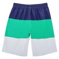 thumbnail image 5 of Men's Swimming Trunks Quick Dry Summer Striped Beach Board Shorts Lightweight Beach Shorts with Pockets and Lining, 5 of 9