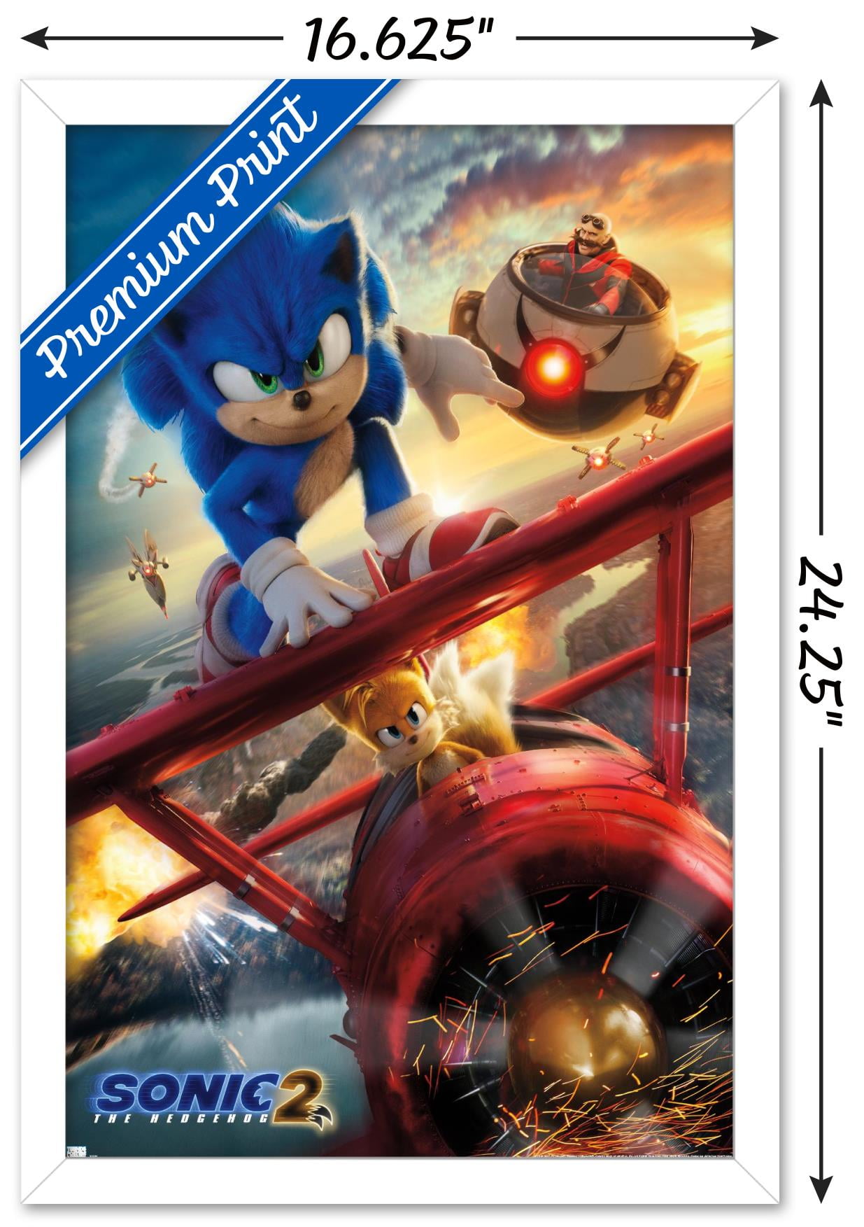 Sonic The Hedgehog 2 Premium POSTER MADE IN USA - CIN362